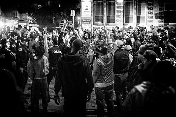 Rioting for Peace, by Dean Chiang, Xyclopx